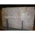 new pink onyx marble tile slab